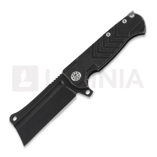 Nóż składany Andre de Villiers Mini Cleaver Blackwash V-mill