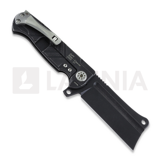 Andre de Villiers Mini Cleaver Blackwash V-mill kääntöveitsi