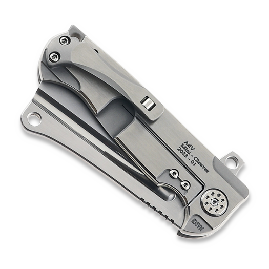 Andre de Villiers Mini Cleaver Satin kääntöveitsi