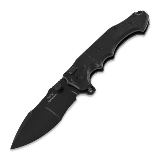 Andre de Villiers Mini Javelin 折り畳みナイフ, Black G10