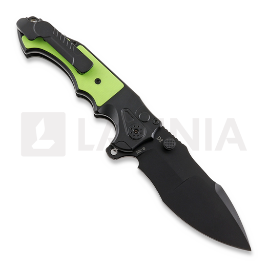 Coltello pieghevole Andre de Villiers Mini Javelin, Black/Zombie Green