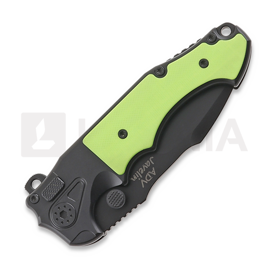 Coltello pieghevole Andre de Villiers Mini Javelin, Black/Zombie Green