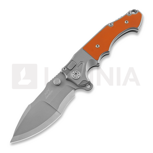 Navaja Andre de Villiers Mini Javelin, Orange G10
