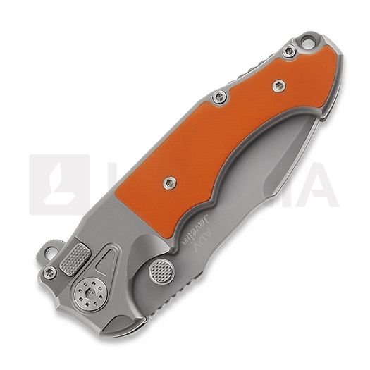 Zav&iacute;rac&iacute; nůž Andre de Villiers Mini Javelin, Orange G10