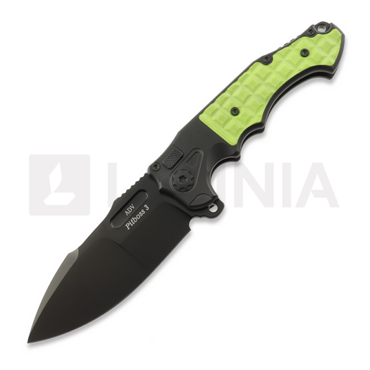 Saliekams nazis Andre de Villiers Mini Pitboss 3, Green G-10 Frag