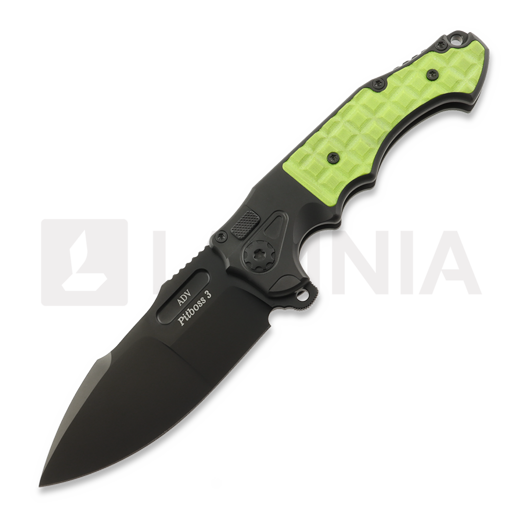 Andre de Villiers Mini Pitboss 3 vouwmes, Green G-10 Frag
