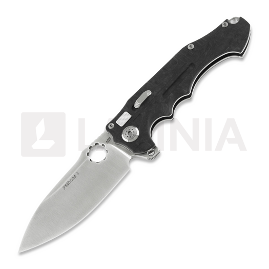 Andre de Villiers Pitboss 1 foldekniv, marble cf, satin