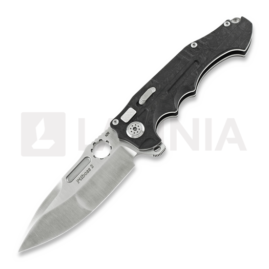 Nóż składany Andre de Villiers Pitboss 2, marble cf, satin