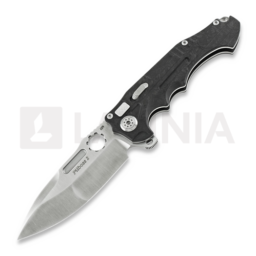 Сгъваем нож Andre de Villiers Pitboss 2, marble cf, satin