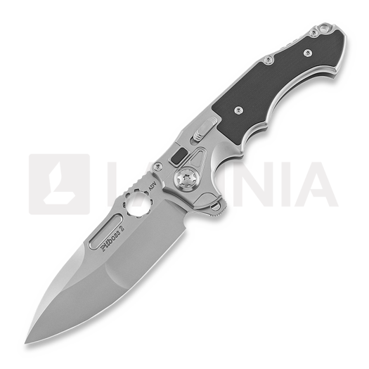 Nóż składany Andre de Villiers Pitboss 2, Ti/Black G10