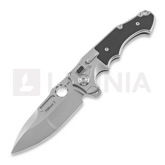 Nóż składany Andre de Villiers Pitboss 2, Ti/Black G10