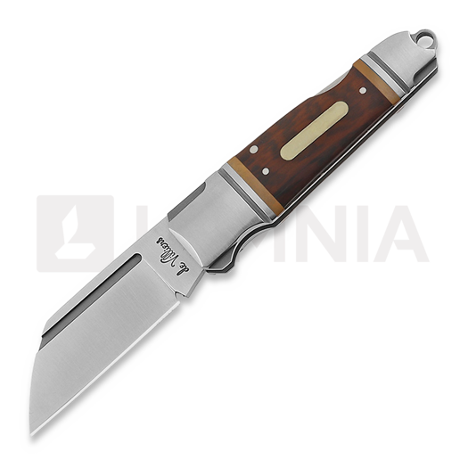 Andre de Villiers Pocket Butcher Backlock 折叠刀, Rosewood/Copper