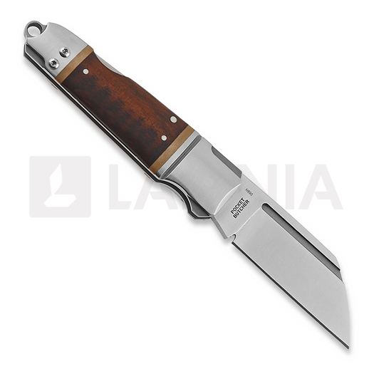 Andre de Villiers Pocket Butcher Backlock foldekniv, Rosewood/Copper