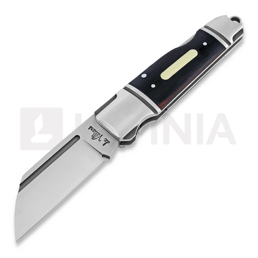 Складной нож Andre de Villiers Pocket Butcher Lockback, ebony