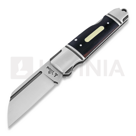 Andre de Villiers Pocket Butcher Lockback kääntöveitsi, ebony