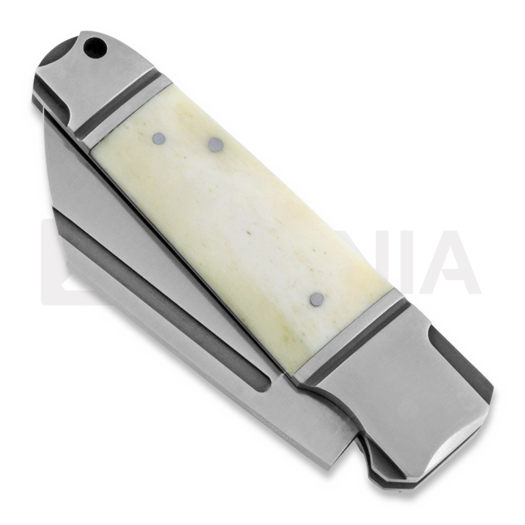 Andre de Villiers Pocket Butcher Slip Joint sulankstomas peilis, bone