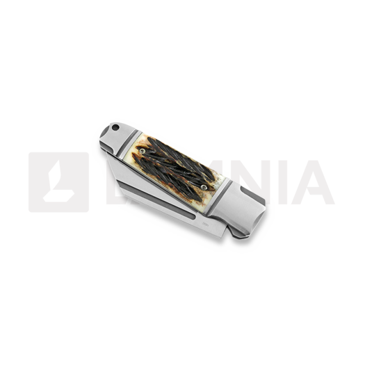 Zavírací nůž Andre de Villiers Pocket Butcher Slip Joint, burn bone