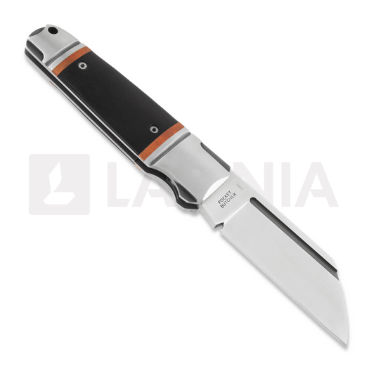 Andre de Villiers Pocket Butcher Slip Joint kääntöveitsi, ebony