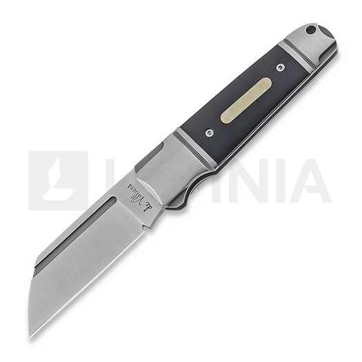 Andre de Villiers Pocket Butcher Slip Joint sulankstomas peilis, ebony