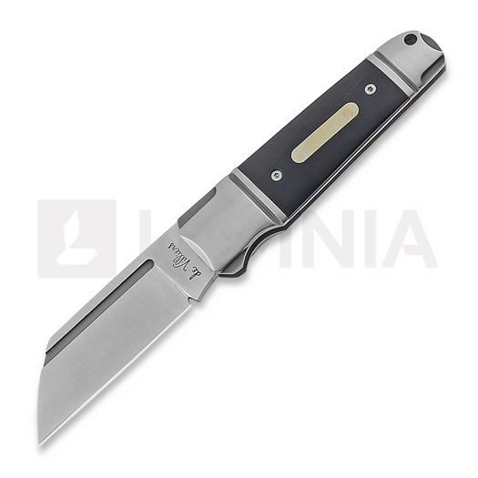 Andre de Villiers Pocket Butcher Slip Joint kääntöveitsi, ebony