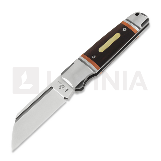 Andre de Villiers Pocket Butcher Slip Joint összecsukható kés, rosewood
