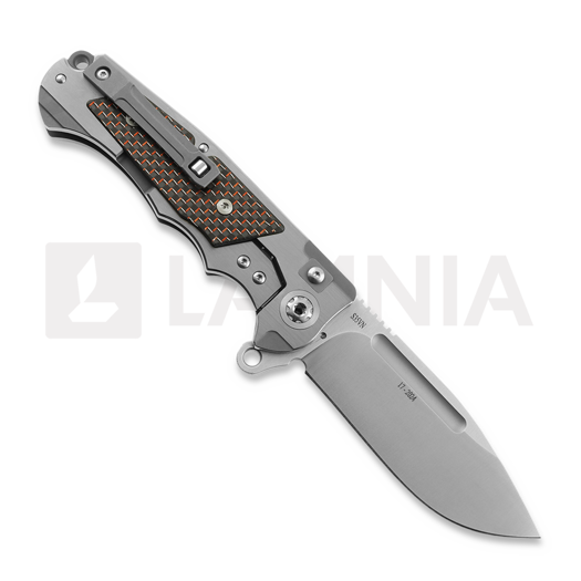Saliekams nazis Andre de Villiers Ratel, Satin/Red Carbon Fibre