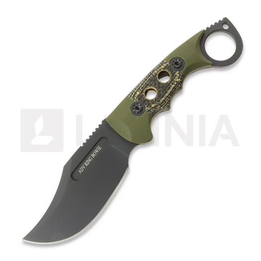 Cuchillo Andre de Villiers Ring Bowie Dressed