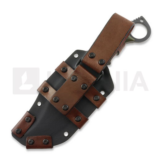 Andre de Villiers Ring Bowie Dressed ナイフ