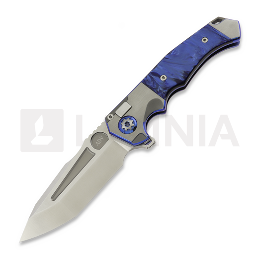 Nóż składany Andre de Villiers Ronin BL, Blue Kirinite