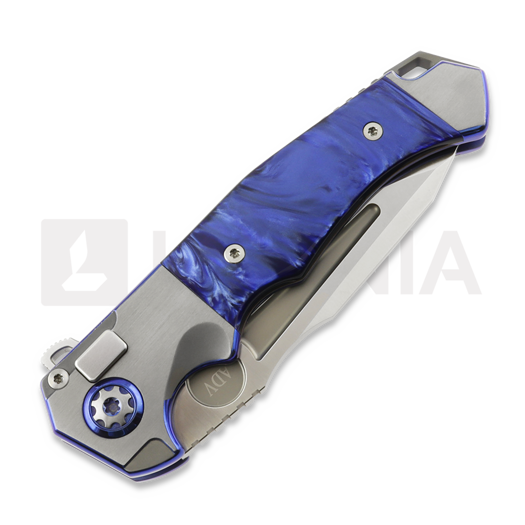 N&oacute;ż składany Andre de Villiers Ronin BL, Blue Kirinite