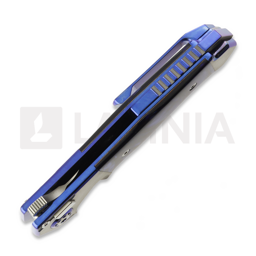 N&oacute;ż składany Andre de Villiers Ronin BL, Blue Kirinite