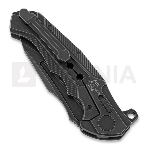Zavírací nůž Andre de Villiers Ronin Hybrid, černá