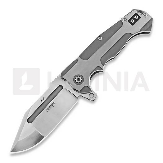 Couteau pliant Andre de Villiers Savage Milling