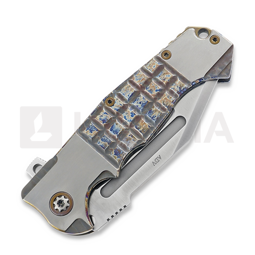 Andre de Villiers Savage Partly Acid Rain folding knife