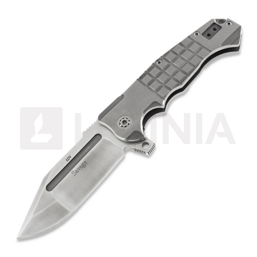 Andre de Villiers Savage fällkniv, satin frag