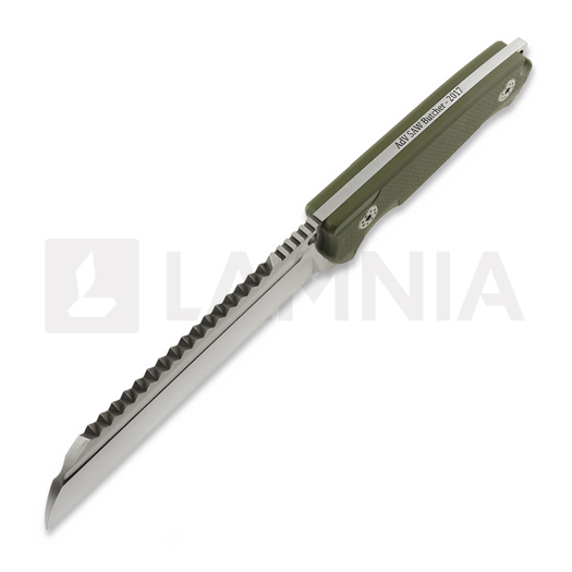 Coltello Andre de Villiers Saw Butcher OD Green