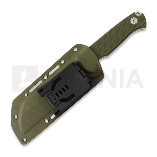 Andre de Villiers Saw Butcher OD Green ナイフ