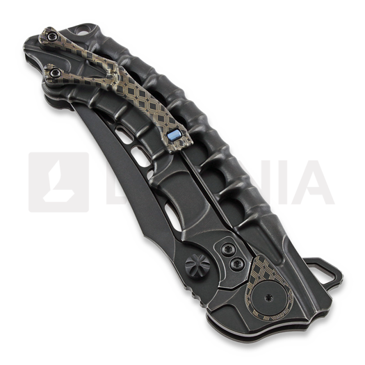 Zav&iacute;rac&iacute; nůž Andre de Villiers Scavenger, čern&aacute;