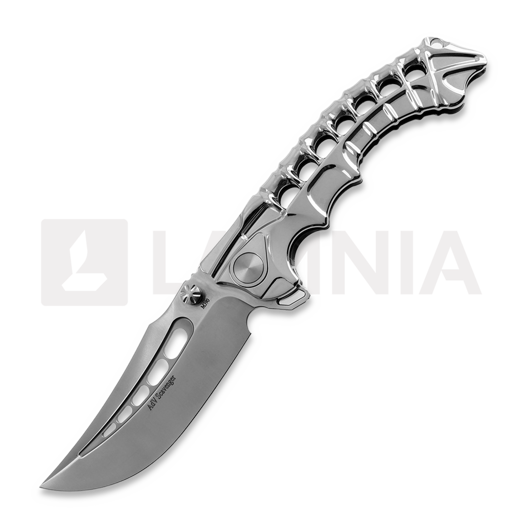 Coltello pieghevole Andre de Villiers Scavenger, Satin