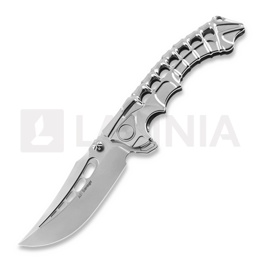 Andre de Villiers Scavenger folding knife, satin