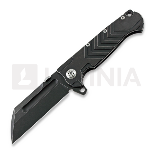 Nóż składany Andre de Villiers Tac Butcher M390, czarny