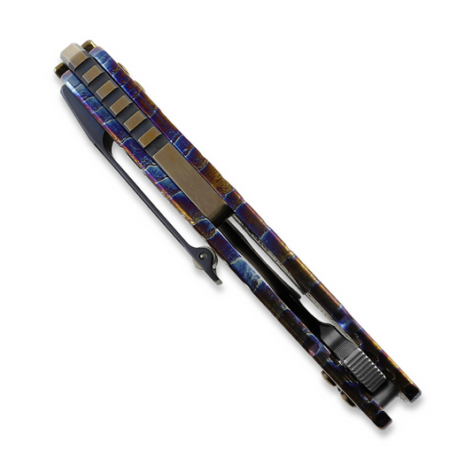 Couteau pliant Andre de Villiers Tanto, Acid Rain Fragged