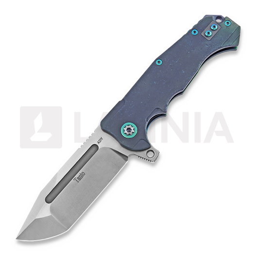 Skladací nôž Andre de Villiers Tanto Blue Tumble