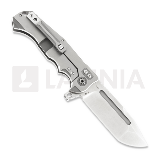 Andre de Villiers Tanto G2 Plain S35VN folding knife