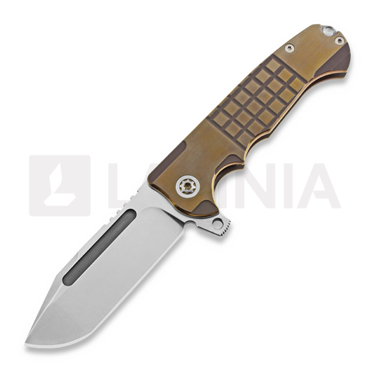 Coltello pieghevole Andre de Villiers Tanto Gold Frag