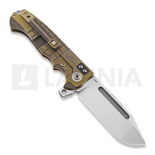 Zavírací nůž Andre de Villiers Tanto Gold Frag