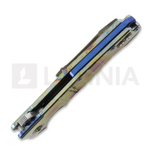 Couteau pliant Andre de Villiers Tracker, Acid Rain Frag