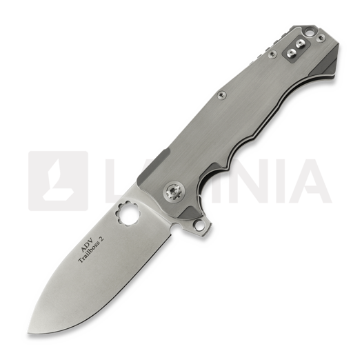 Andre de Villiers Trailboss 2 Plain folding knife