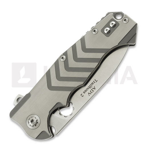 Andre de Villiers Trailboss 2 folding knife, V-Mill