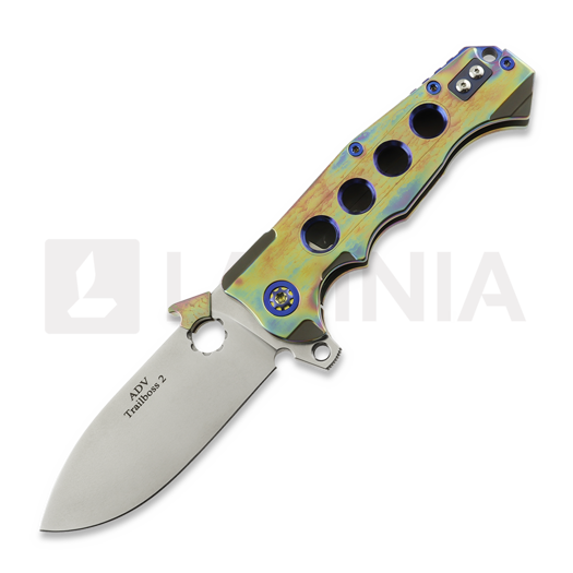 Coltello pieghevole Andre de Villiers Trailboss 2 Wave Tab Acid Rain